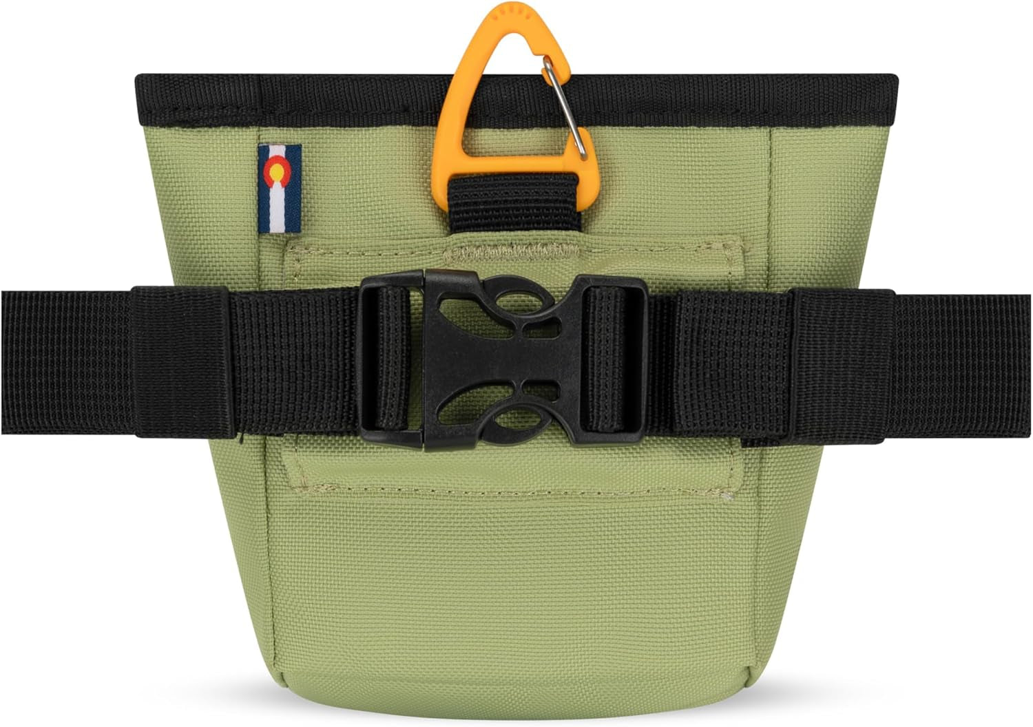 Goodie Treat Bag, Dog Treat Training Pouch | Magnetic Closure | 3 Ways to Wear | Hands-Free Waist Belt | Water-Resistant Recycled Vegan Fabric (Palm)