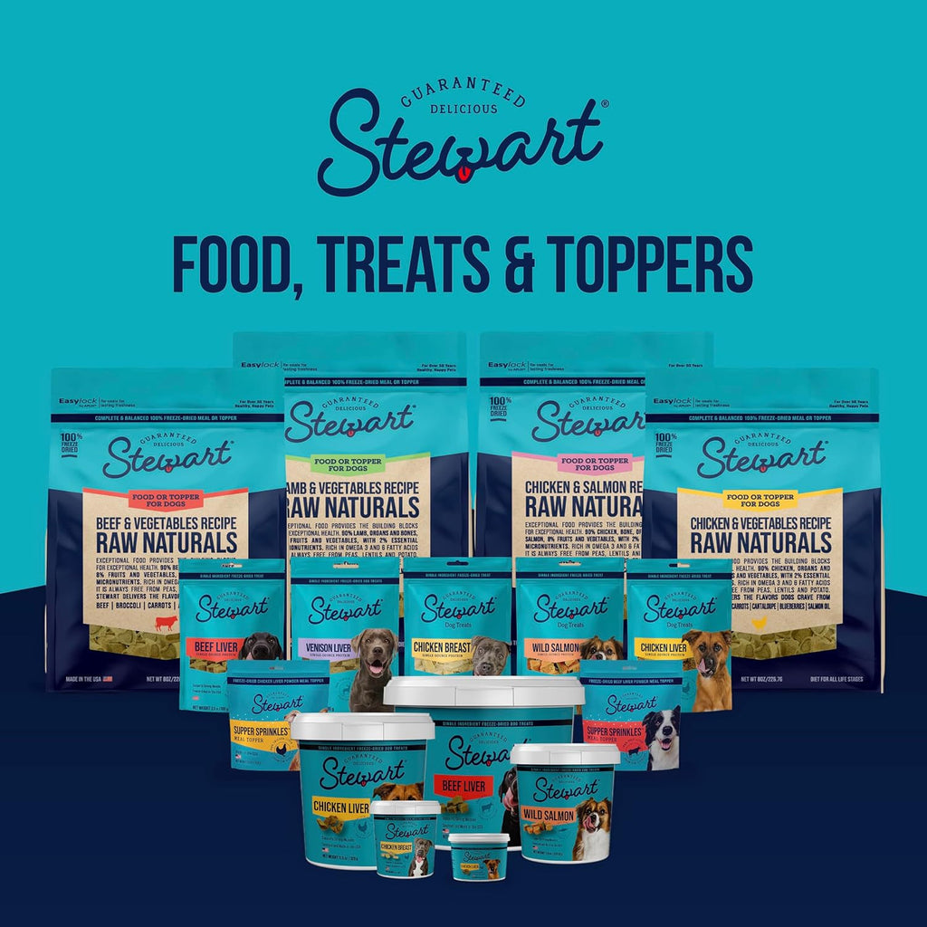 Freeze Dried Dog Treats, 100% Beef Liver, 14 Oz Tub | Premium Quality Raw Protein, Single Ingredient, High Protein Training Treats & Food Topper, No Refrigeration, Cat Friendly